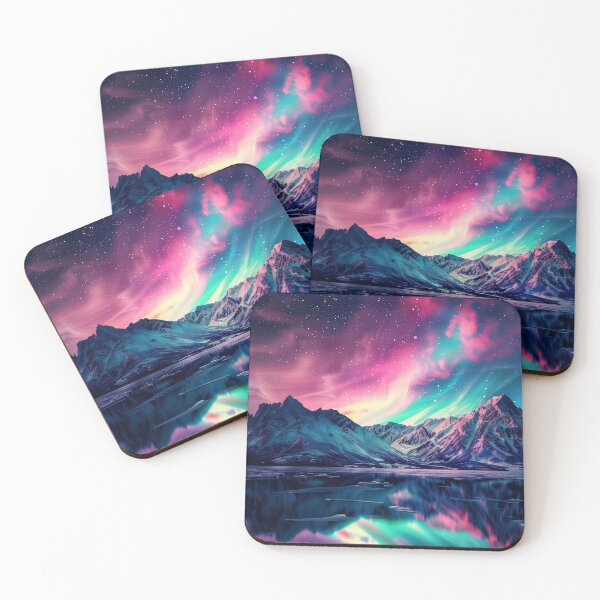 Item preview, Aurora Overdrive – Neon Nights on Ice designed and sold by ArgentoArt.