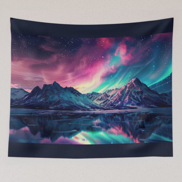Item preview, Aurora Overdrive – Neon Nights on Ice designed and sold by ArgentoArt.