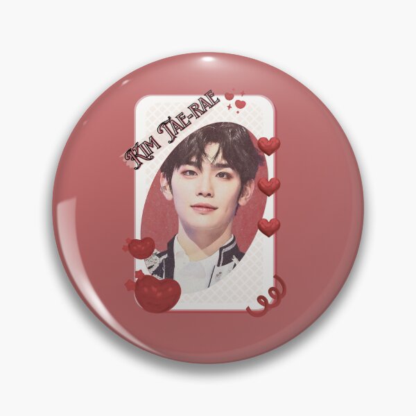 Item preview, Zerobaseone Kim Tae Rae Korean Solo Artist Card Red Aesthetic Collage Design designed and sold by AJUNICE STUDIO.