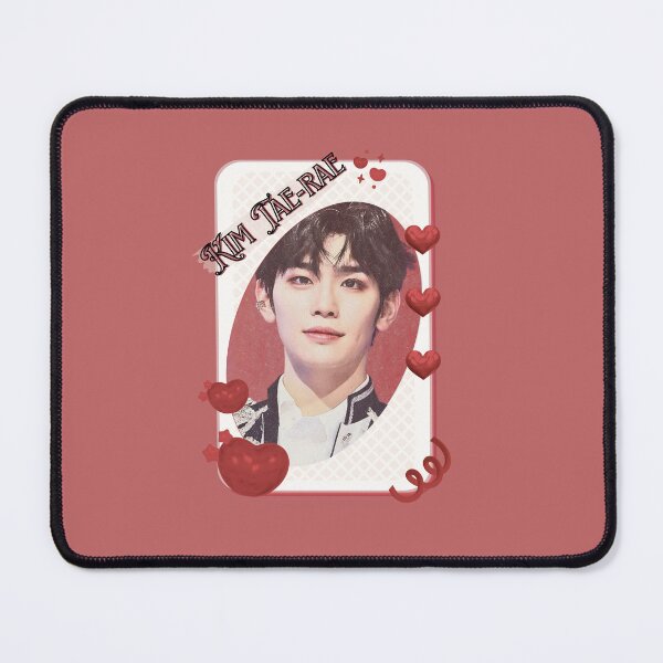 Item preview, Zerobaseone Kim Tae Rae Korean Solo Artist Card Red Aesthetic Collage Design designed and sold by AJUNICE STUDIO.
