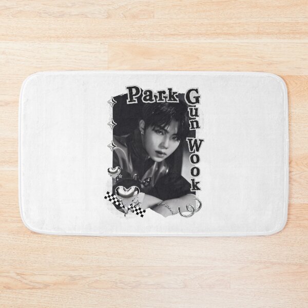 Item preview, Zerobaseone Park Gun Wook Kpop Solo Artist Black and White Collage Digital Art Portrait designed and sold by AJUNICE STUDIO.