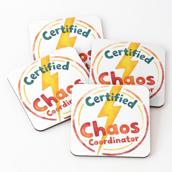 Item preview, Certified Chaos Coordinator Funny Design designed and sold by rustyroofco.