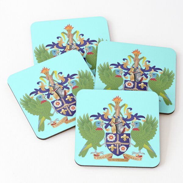 Item preview, national emblem seal of Saint Lucia  designed and sold by ak7sailor.