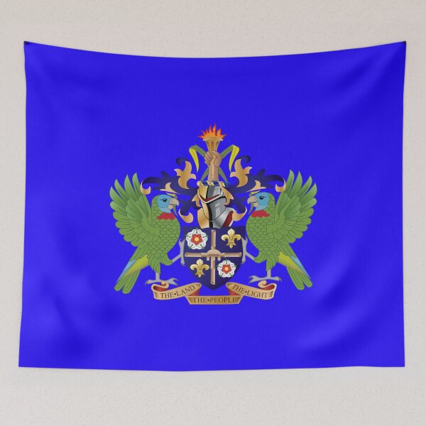 Item preview, national emblem seal of Saint Lucia  designed and sold by ak7sailor.