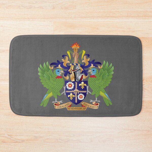 Item preview, national emblem seal of Saint Lucia  designed and sold by ak7sailor.