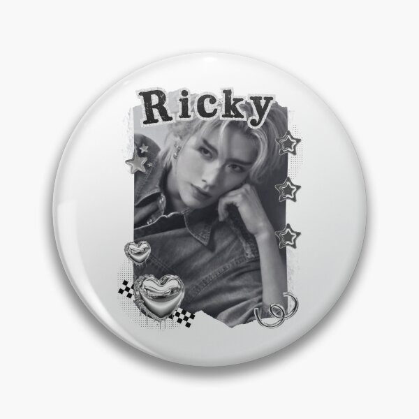 Item preview, Zerobaseone Ricky Kpop Solo Artist Black and White Collage Digital Art Portrait designed and sold by AJUNICE STUDIO.