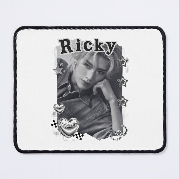 Item preview, Zerobaseone Ricky Kpop Solo Artist Black and White Collage Digital Art Portrait designed and sold by AJUNICE STUDIO.