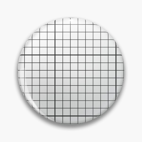 Item preview, Black Line Grid Abstract Pattern designed and sold by THP Creative.