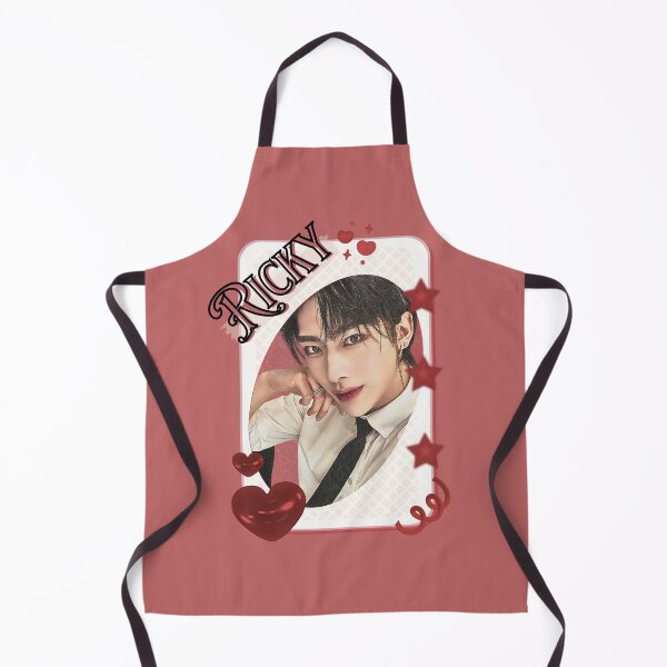 Item preview, Zerobaseone Ricky Korean Solo Artist Card Red Aesthetic Collage Design designed and sold by AJUNICE STUDIO.