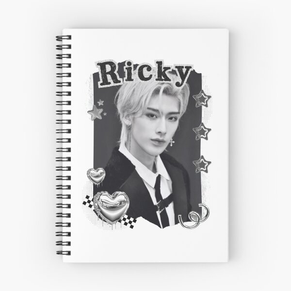 Item preview, Zerobaseone Ricky Kpop Solo Artist Black and White Collage Digital Art Portrait designed and sold by AJUNICE STUDIO.