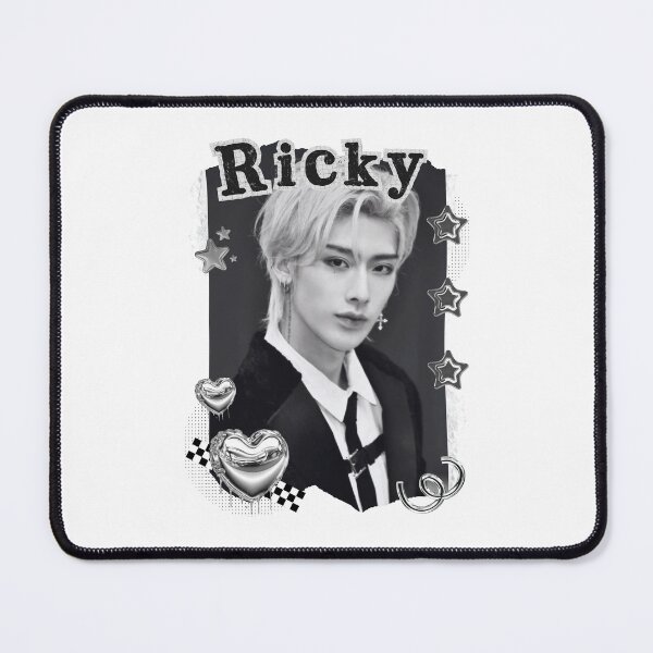 Item preview, Zerobaseone Ricky Kpop Solo Artist Black and White Collage Digital Art Portrait designed and sold by AJUNICE STUDIO.