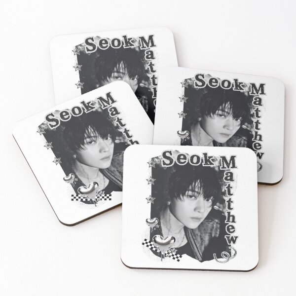 Item preview, Zerobaseone Seok Matthew Kpop Solo Artist Black and White Collage Digital Art Portrait designed and sold by AJUNICE STUDIO.