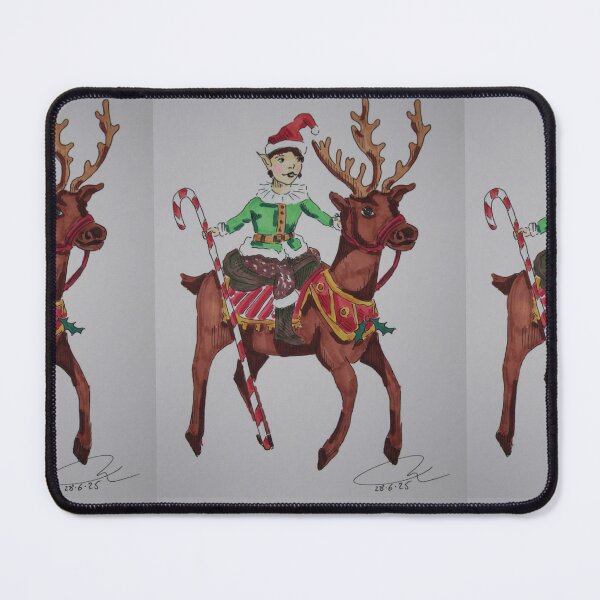 Item preview, Reindeer and elf designed and sold by Life's eye Art and photography.