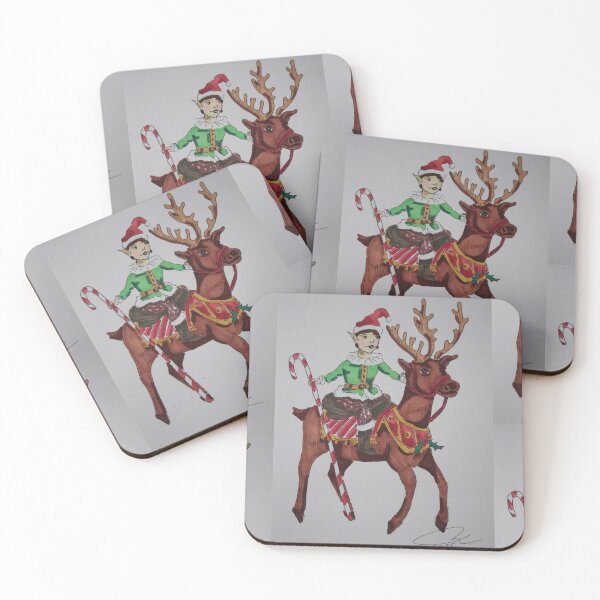 Item preview, Reindeer and elf designed and sold by Life's eye Art and photography.