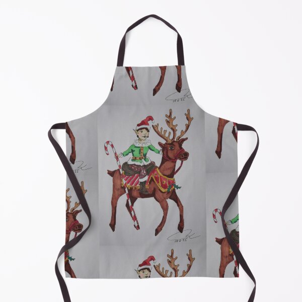 Item preview, Reindeer and elf designed and sold by Life's eye Art and photography.