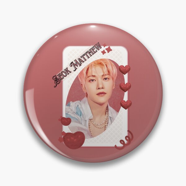 Item preview, Zerobaseone Seok Matthew Korean Solo Artist Card Red Aesthetic Collage Design designed and sold by AJUNICE STUDIO.