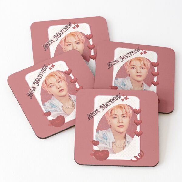 Item preview, Zerobaseone Seok Matthew Korean Solo Artist Card Red Aesthetic Collage Design designed and sold by AJUNICE STUDIO.