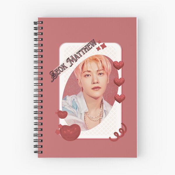 Item preview, Zerobaseone Seok Matthew Korean Solo Artist Card Red Aesthetic Collage Design designed and sold by AJUNICE STUDIO.