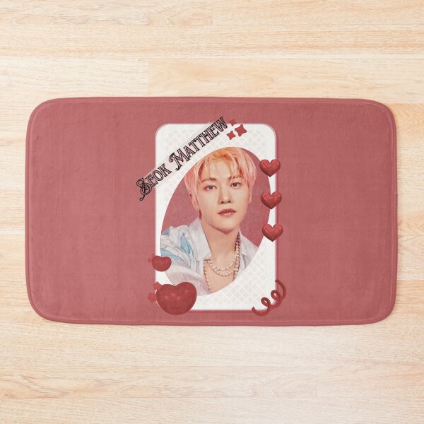 Item preview, Zerobaseone Seok Matthew Korean Solo Artist Card Red Aesthetic Collage Design designed and sold by AJUNICE STUDIO.