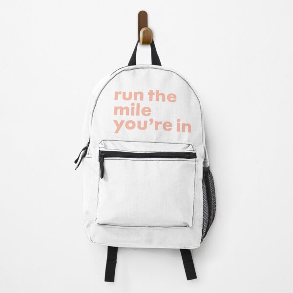 Item preview, Run the Mile You're In (Pink) designed and sold by mohepdesigns.