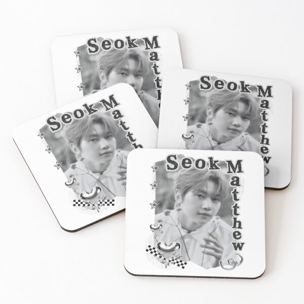 Item preview, Zerobaseone Seok Matthew Kpop Solo Artist Black and White Collage Digital Art Portrait designed and sold by AJUNICE STUDIO.