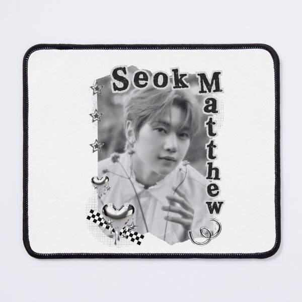 Item preview, Zerobaseone Seok Matthew Kpop Solo Artist Black and White Collage Digital Art Portrait designed and sold by AJUNICE STUDIO.