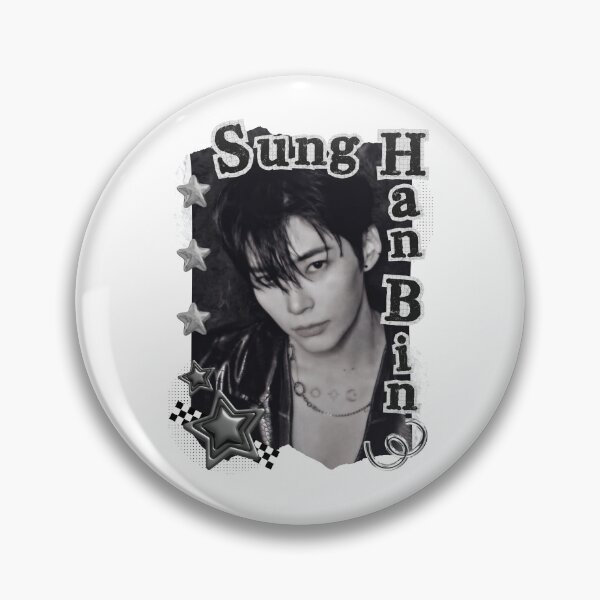 Item preview, Zerobaseone Sung Han Bin Kpop Solo Artist Black and White Collage Digital Art Portrait designed and sold by AJUNICE STUDIO.