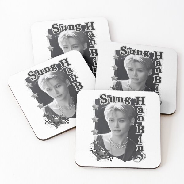 Item preview, Zerobaseone Sung Han Bin Kpop Solo Artist Black and White Collage Digital Art Portrait designed and sold by AJUNICE STUDIO.
