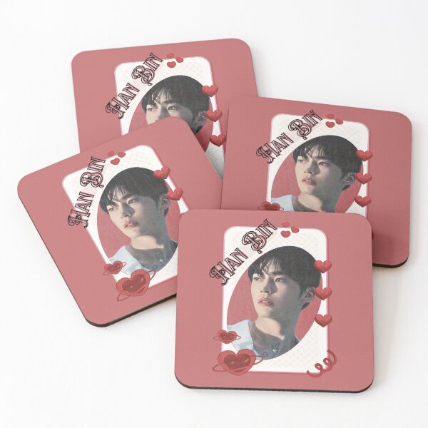 Item preview, Zerobaseone Sung Han Bin Korean Solo Artist Card Red Aesthetic Collage Design designed and sold by AJUNICE STUDIO.