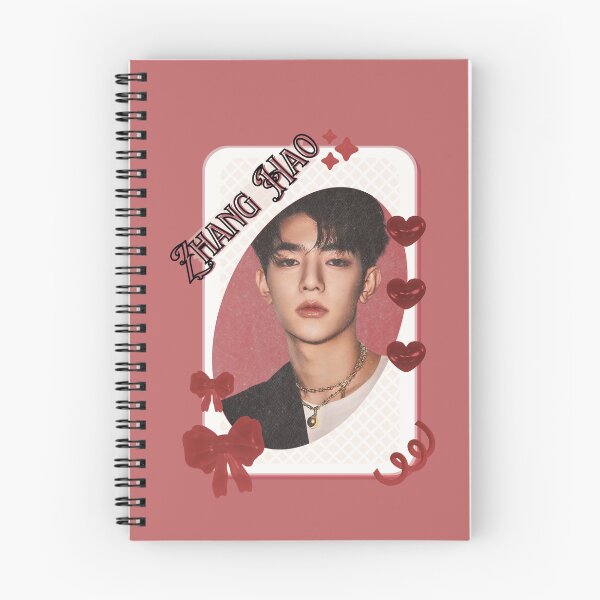 Item preview, Zerobaseone Zhang Hao Korean Solo Artist Card Red Aesthetic Collage Design designed and sold by AJUNICE STUDIO.