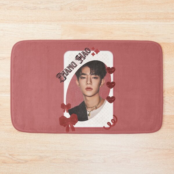Item preview, Zerobaseone Zhang Hao Korean Solo Artist Card Red Aesthetic Collage Design designed and sold by AJUNICE STUDIO.
