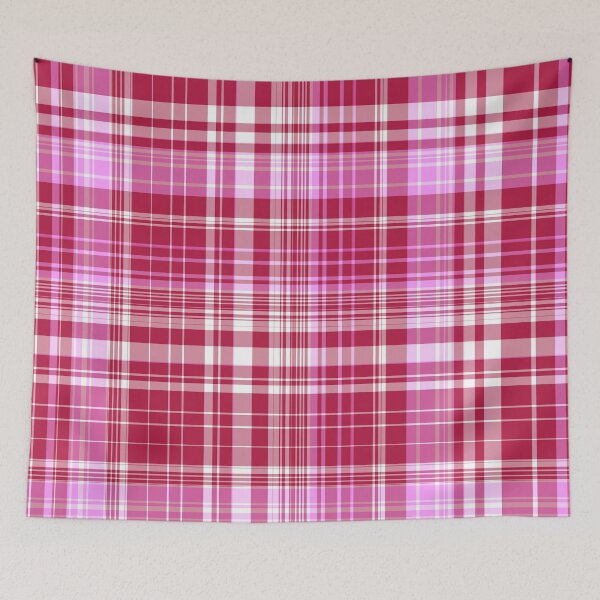 Item preview, Hot Pink Red Plaid Seamless Repeat  designed and sold by Sharon Schwalbe.
