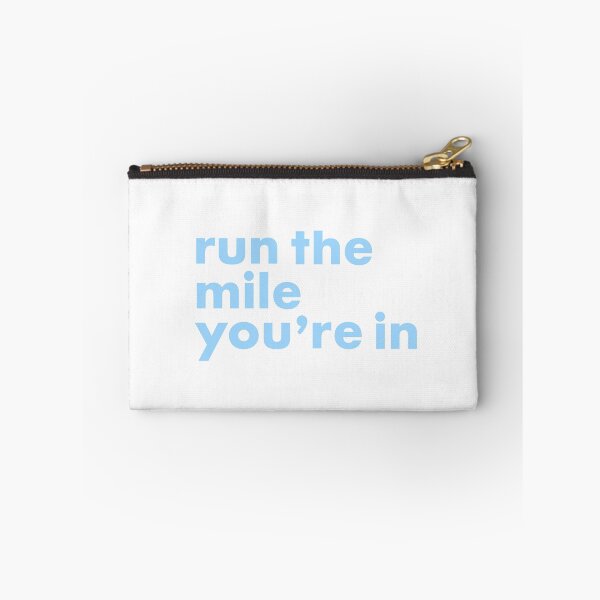 Item preview, Copy of Run the Mile You're In (Blue) designed and sold by mohepdesigns.