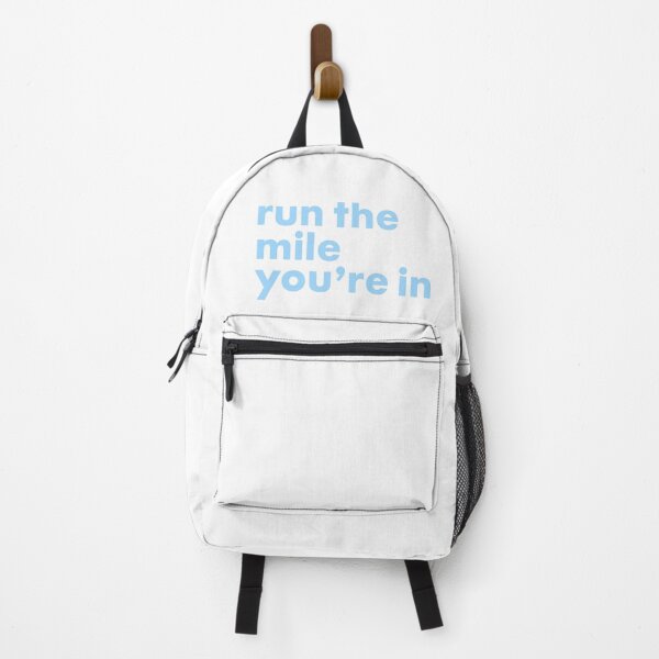 Item preview, Copy of Run the Mile You're In (Blue) designed and sold by mohepdesigns.