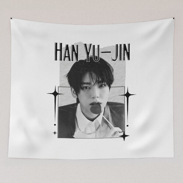 Item preview, Zerobaseone HanYu jin Kpop Boy Group Scrapbook Collage Cozy Y2K Vintage Design designed and sold by HELL0WBELLO.