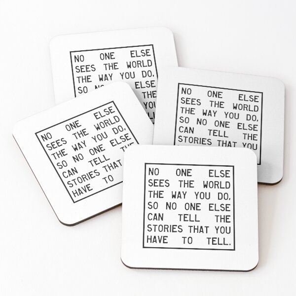 Item preview, No One Can Tell Your Stories designed and sold by Nochisan.