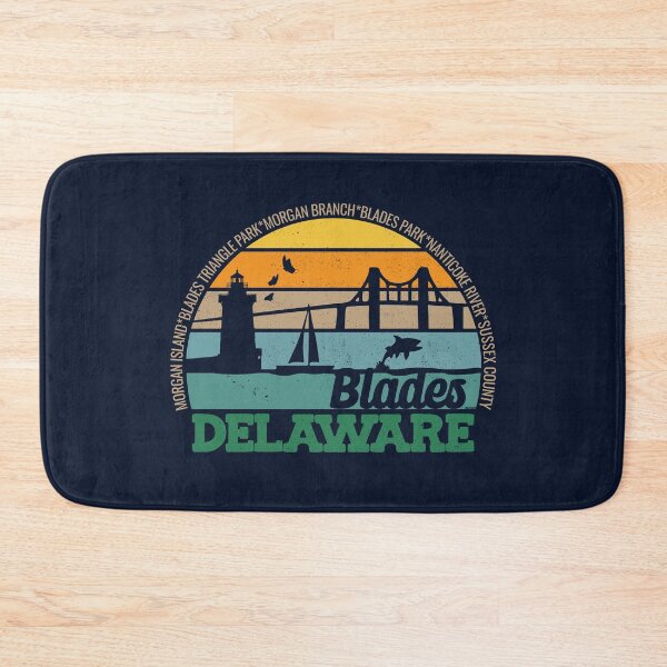 Item preview, Blades Delaware Retro Sunset Local Pride Logo  designed and sold by CRHPOD20.