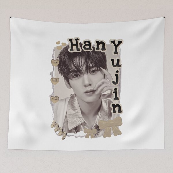 Item preview, Zerobaseone HanYu jin Kpop Boy Group Scrapbook Collage Cozy Y2K Vintage Design designed and sold by HELL0WBELLO.