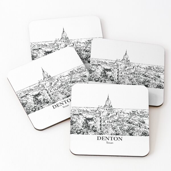 Item preview, Denton – Texas designed and sold by Lakeric Cityscapes.