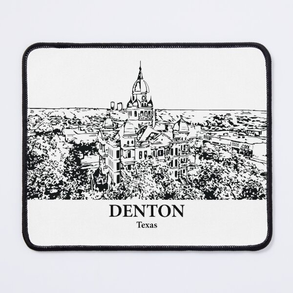 Item preview, Denton – Texas designed and sold by Lakeric Cityscapes.