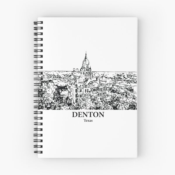 Item preview, Denton – Texas designed and sold by Lakeric Cityscapes.