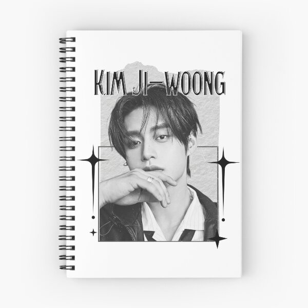 Item preview, Zerobaseone Kim Ji Woong Kpop Boy Group Scrapbook Collage Cozy Y2K Vintage Design designed and sold by HELL0WBELLO.