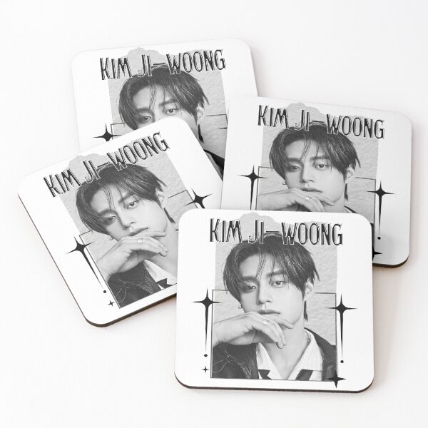 Item preview, Zerobaseone Kim Ji Woong Kpop Boy Group Scrapbook Collage Cozy Y2K Vintage Design designed and sold by HELL0WBELLO.