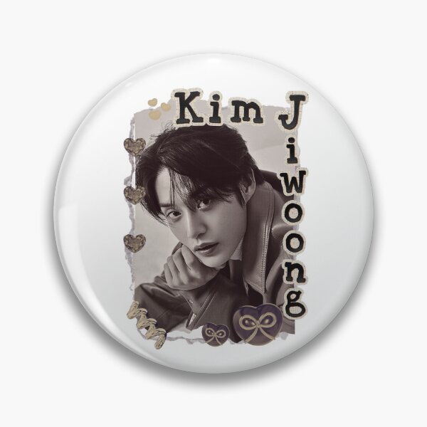 Item preview, Zerobaseone Kim Ji Woong Kpop Boy Group Scrapbook Collage Cozy Y2K Vintage Design designed and sold by HELL0WBELLO.