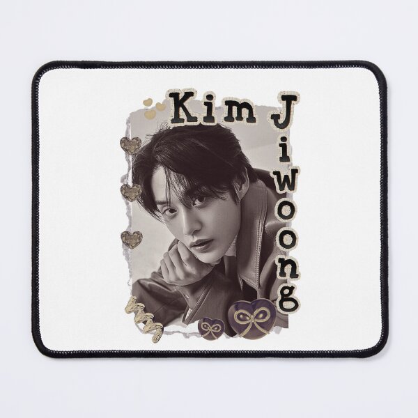 Item preview, Zerobaseone Kim Ji Woong Kpop Boy Group Scrapbook Collage Cozy Y2K Vintage Design designed and sold by HELL0WBELLO.