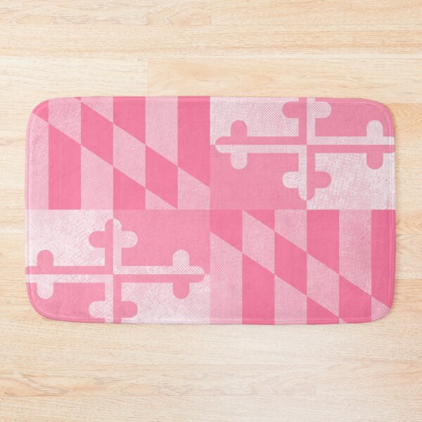 Item preview, Pink Maryland Flag, Horizontal designed and sold by merlinmerchshop.