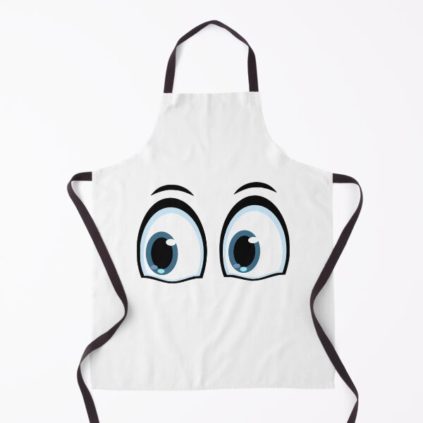 Item preview, Astonished cartoon funny eyes with panic expression designed and sold by ArtelPrints.