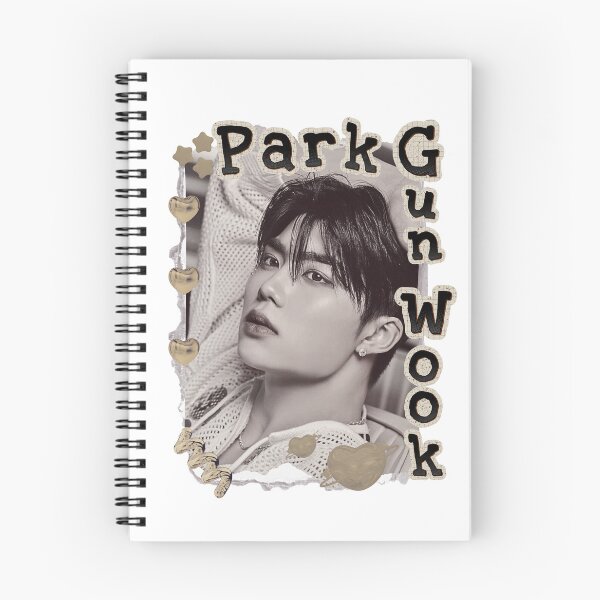 Item preview, Zerobaseone Park Gun Wook Kpop Boy Group Scrapbook Collage Cozy Y2K Vintage Design designed and sold by HELL0WBELLO.