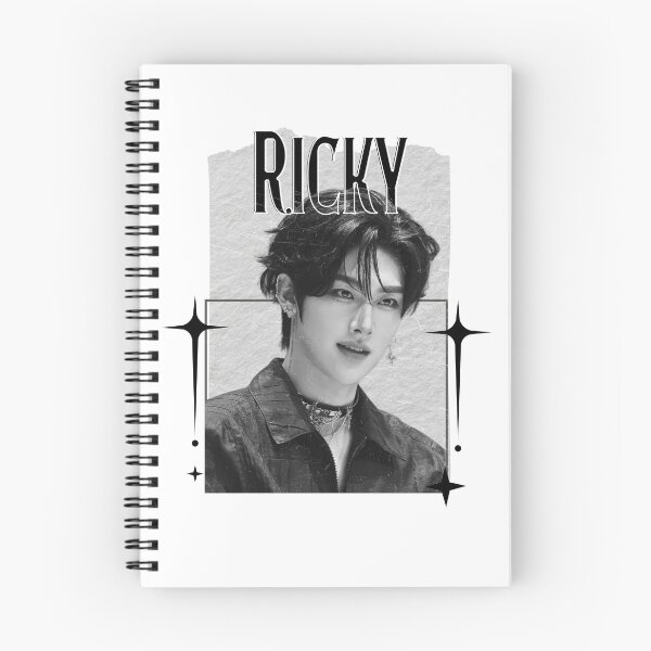 Item preview, Zerobaseone Ricky Kpop Boy Group Scrapbook Collage Cozy Y2K Vintage Design designed and sold by HELL0WBELLO.