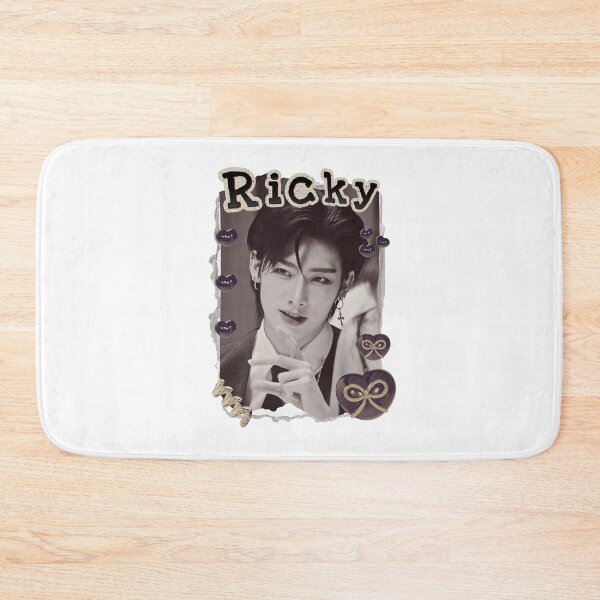 Item preview, Zerobaseone Ricky Kpop Boy Group Scrapbook Collage Cozy Y2K Vintage Design designed and sold by HELL0WBELLO.